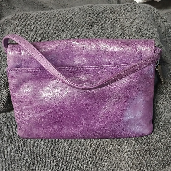 Hobo leather Wristlet/Shoulder Bag - Picture 16 of 16